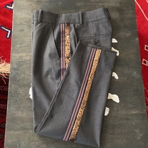 J Crew Ludlow Sequin Tuxedo Pants